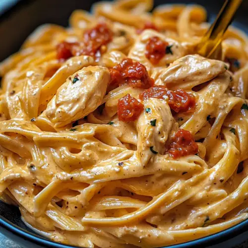 Chicken Pasta in Creamy Tomato Sauce