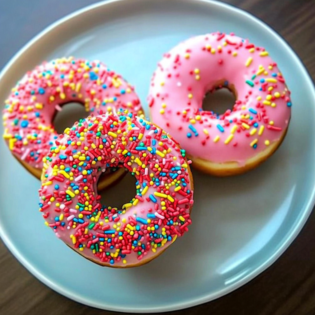Sprinkle Donut Mug Cake