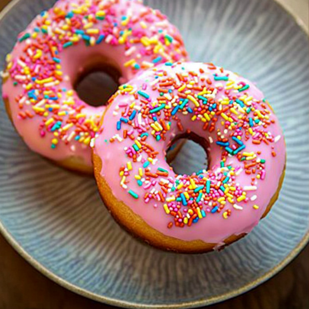Sprinkle Donut Mug Cake