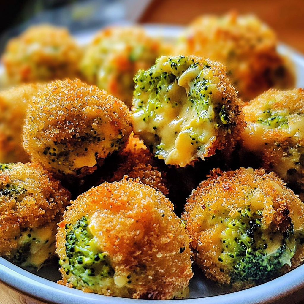Baked Broccoli Cheese Balls