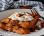 Irresistible Friendsgiving Vegan Pumpkin French Toast