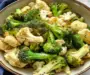 Flavor-Packed Garlic & Broccoli & Cauliflower Stir-Fry