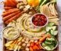 Irresistible Hummus Platter – Super Bowl Party Food Idea