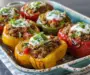 Irresistible Moroccan Ground Beef Stuffed Peppers Recipe