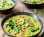 Thai Coconut Soup with Bok Choy & Mushrooms: Dreamy Delight