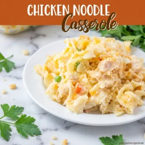 Chicken Noodle Casserole: Cozy Comfort Food Delight
