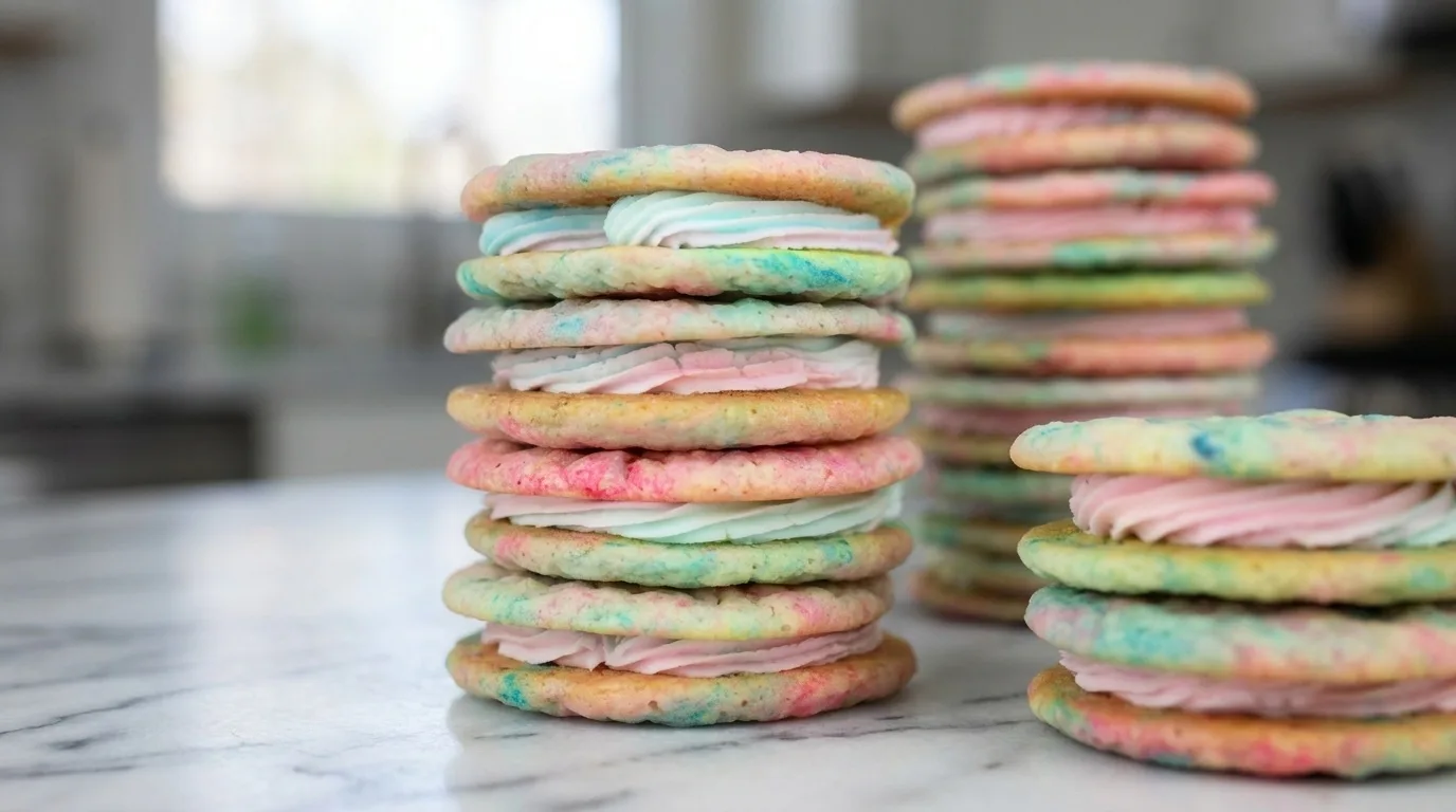 Cotton Candy Cookies