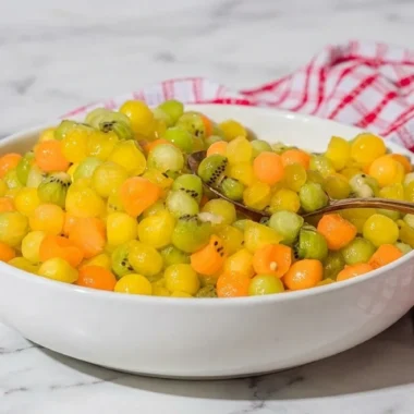 Dot Fruit Salad (Viral Fruit Ball Salad Recipe)