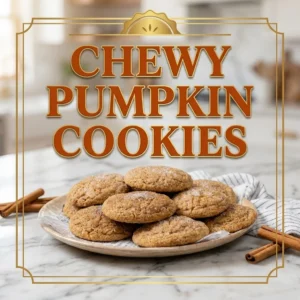 Chewy Pumpkin Cookies