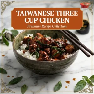 Taiwanese Three Cup Chicken