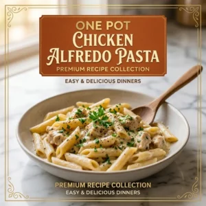 One Pot Chicken Alfredo Pasta