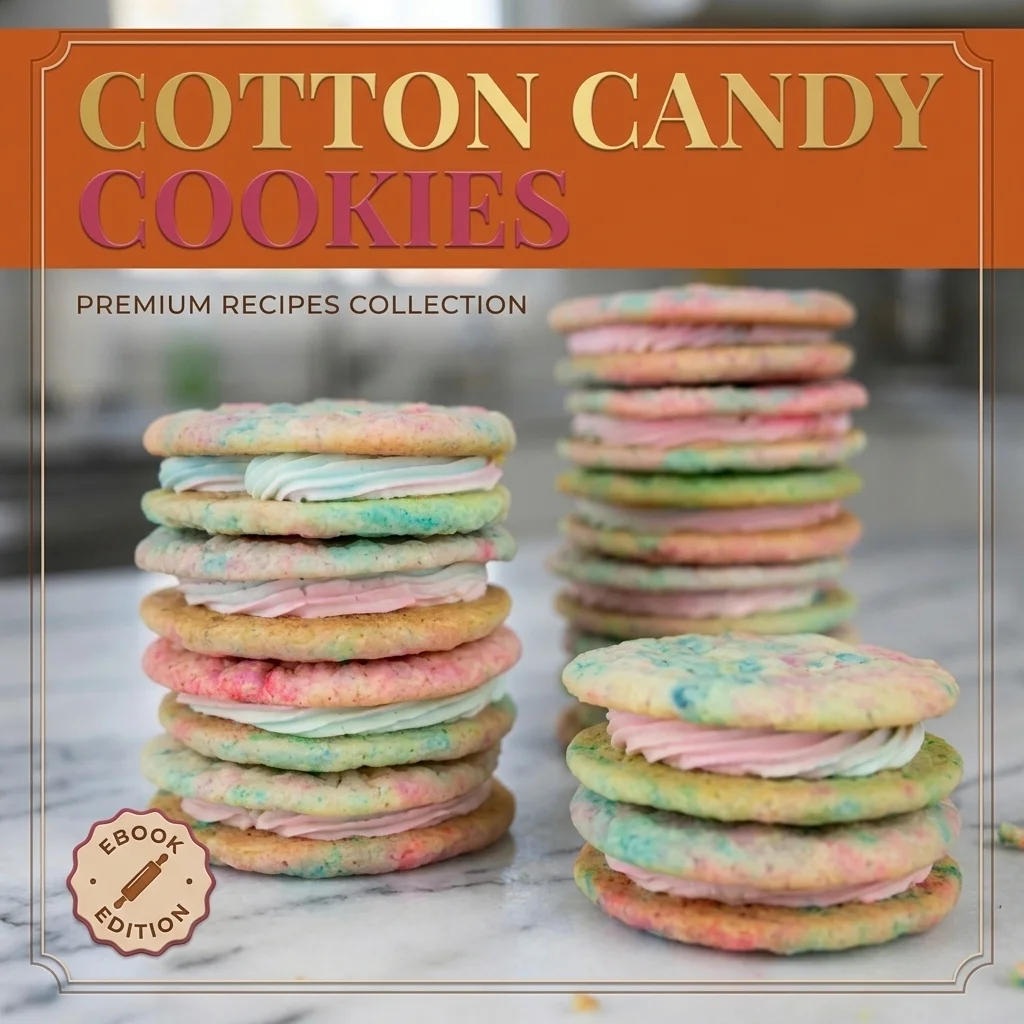 Cotton Candy Cookies