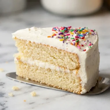 My best Vanilla Cake - stays moist 4 days!