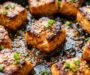 Crispy Honey Garlic Butter Salmon Bites (20 Minutes)