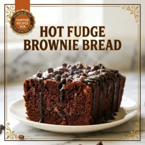 Hot Fudge Brownie Bread