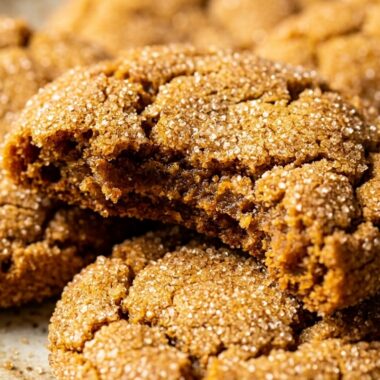 Soft & Chewy Pumpkin Chocolate Chip Cookies ultra close-up hero